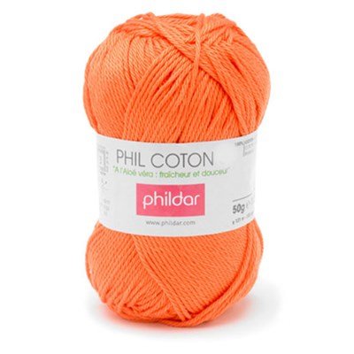 Phildar Phil Coton 4 Vitamine - oranje