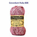 Scheepjes Stone Washed 808 Corundum Ruby