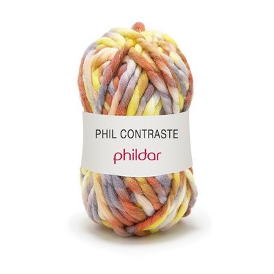 Phildar Phil contraste - 0001 pollen op=op 