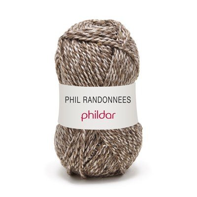 Phildar Phil Randonnees Taupe op=op uit collectie 