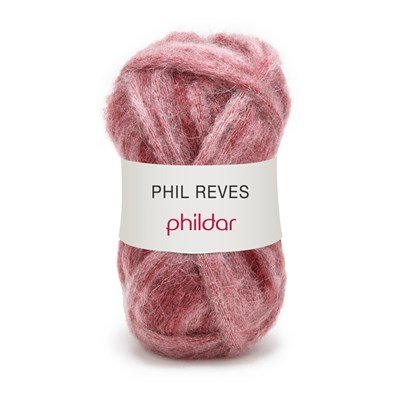 Phildar Phil Reves - 0004 poupre op=op 