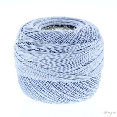 Lammy Yarns Coton crochet 50 - 307 licht blauw op=op 