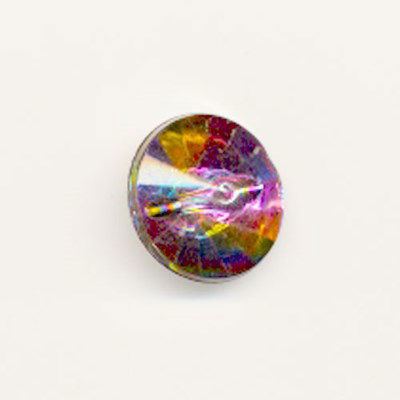 knoop 13 mm diamant gekleurd op=op 