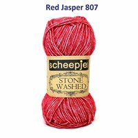 Scheepjes Stone Washed XL - 847 red jasper