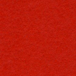 Vilt - 6297 geranium rood per 25 cm op=op 