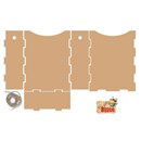 MDF tasje - lets get bizzee (op=op)