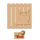 MDF hekwerk uil (op=op)