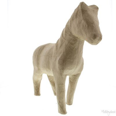 Paper shape paard 34 cm 