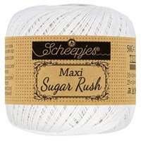Scheepjes Maxi Sugar Rush 106 wit (50 gram)