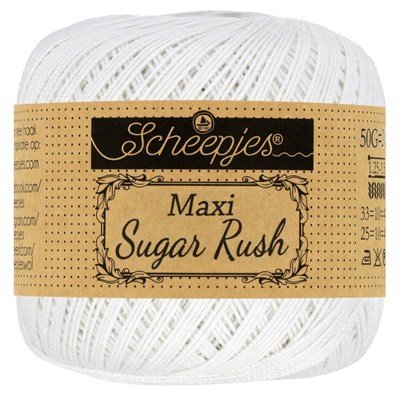 Scheepjes Maxi Sugar Rush 106 wit 50 gram 