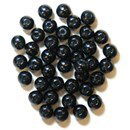 Glasparels 8 mm kleur 1000 - zwart