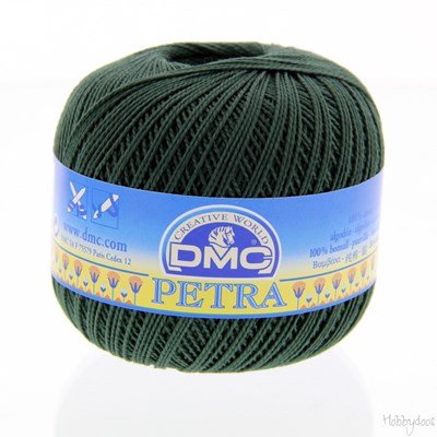 DMC Petra 5 - 05500 donker groen