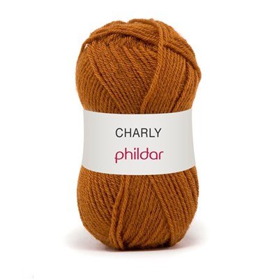 Phildar Charly Cuir 0030 - bruin oranje op=op 
