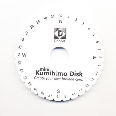kumihimo disk 15 cm rond