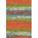 Lang Yarns Cotone color 875.0075 oranje groen