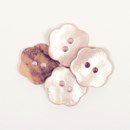 Knoop 15 mm Bloem (blush) - 615