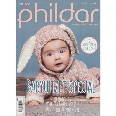 Phildar nr 123 Herfst winter 2015-2016 babyuitzet special