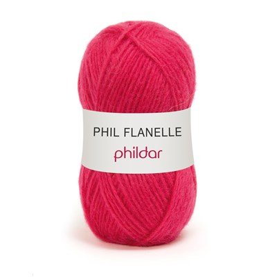 Phildar Flanelle 0007 fuchsia op=op 