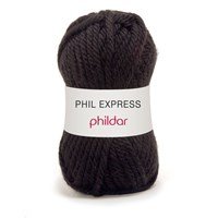 Phildar Phil Express Noir (op=op uit collectie)