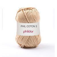 Phildar Phil coton 3 Seigle