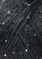 Lang Yarns Celine Luxe 925.0004 zwart met pailletten zilver op=op 