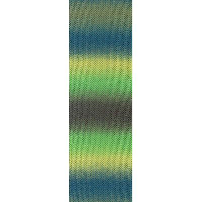 Lang Yarns Jawoll Magic Degrade 85.0017 groen op=op uit collectie 