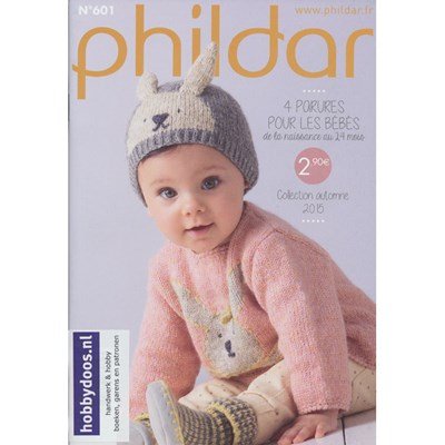Phildar nr 601 baby in thema dieren