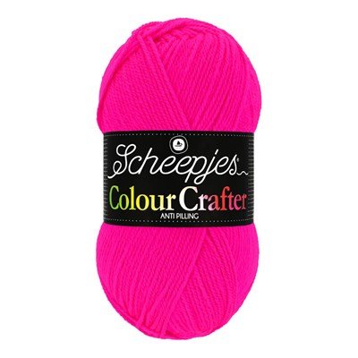 Scheepjes Colour Crafter 1257 Hilversum - roze neon pink