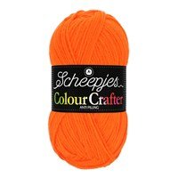 Scheepjes Colour Crafter 1256 The Hague - oranje fluor
