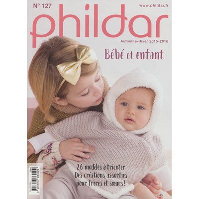 Phildar nr 127 kinderen 2015-2016 patroonblad op=op 