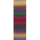 Lang Yarns Jawoll Magic Degrade 85.0054 fuchsia groen beige (op=op uit collectie)