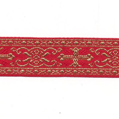Band 18 mm sinterklaas - rood 1 meter 