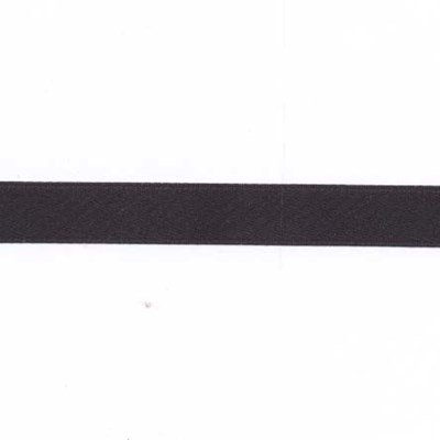 lint satijn 10 mm - 54352 zwart 1 meter 