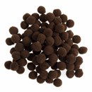 Pompon 6-7 mm bruin (ca 100 stuks)