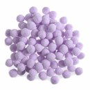 Pompon 6-7 mm lila (ca 100 stuks)