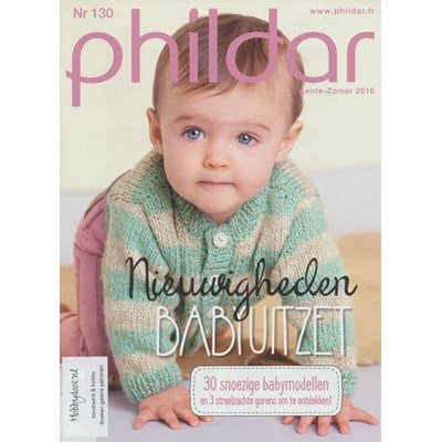 Phildar nr 130 lente zomer 2016 30 snoezige babymodellen p 