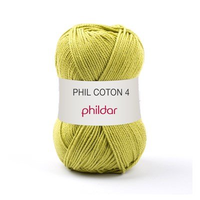 Phildar Phil Coton 4 Bambou 0087 - groen op=op 