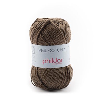 Phildar Phil Coton 4 Kaki - groen op=op uit collectie 