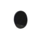 Ogen 6,5 mm Ovaal zwart  (5 paar)