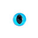 Ogen 9 mm blauw - kat (3 paar)