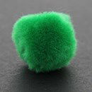 Pompon 50 mm groen (25 stuks)