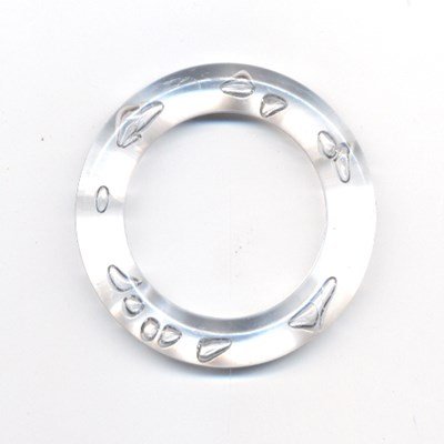 Ring plastic 45-55 mm transparant op=op 