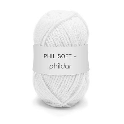 Phildar Phil Soft plus Blanc op=op 