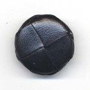 Knoop 26 mm nepleer zwart