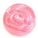 Knoop 12 mm roos rose (op=op uit collectie)