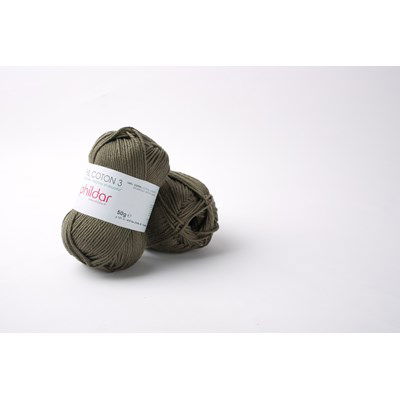 Phildar Phil coton 3 Militaire op=op uit collectie 