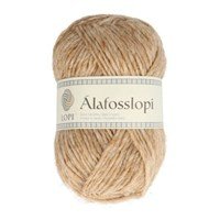 Alafosslopi 9973 wheat heather - lopi