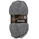 Lammy Yarns Chenille 6 - 002 grijs