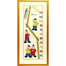 Borduurpakket groeimeter buurman en buurman