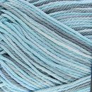 Lammy Yarns Rio multi 622 grijs mint gemeleerd